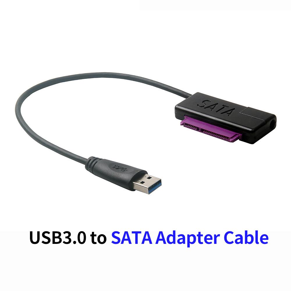 Cáp chuyển đổi USB3.0 sang SATA 2.5 inch (7Pin + 15Pin)