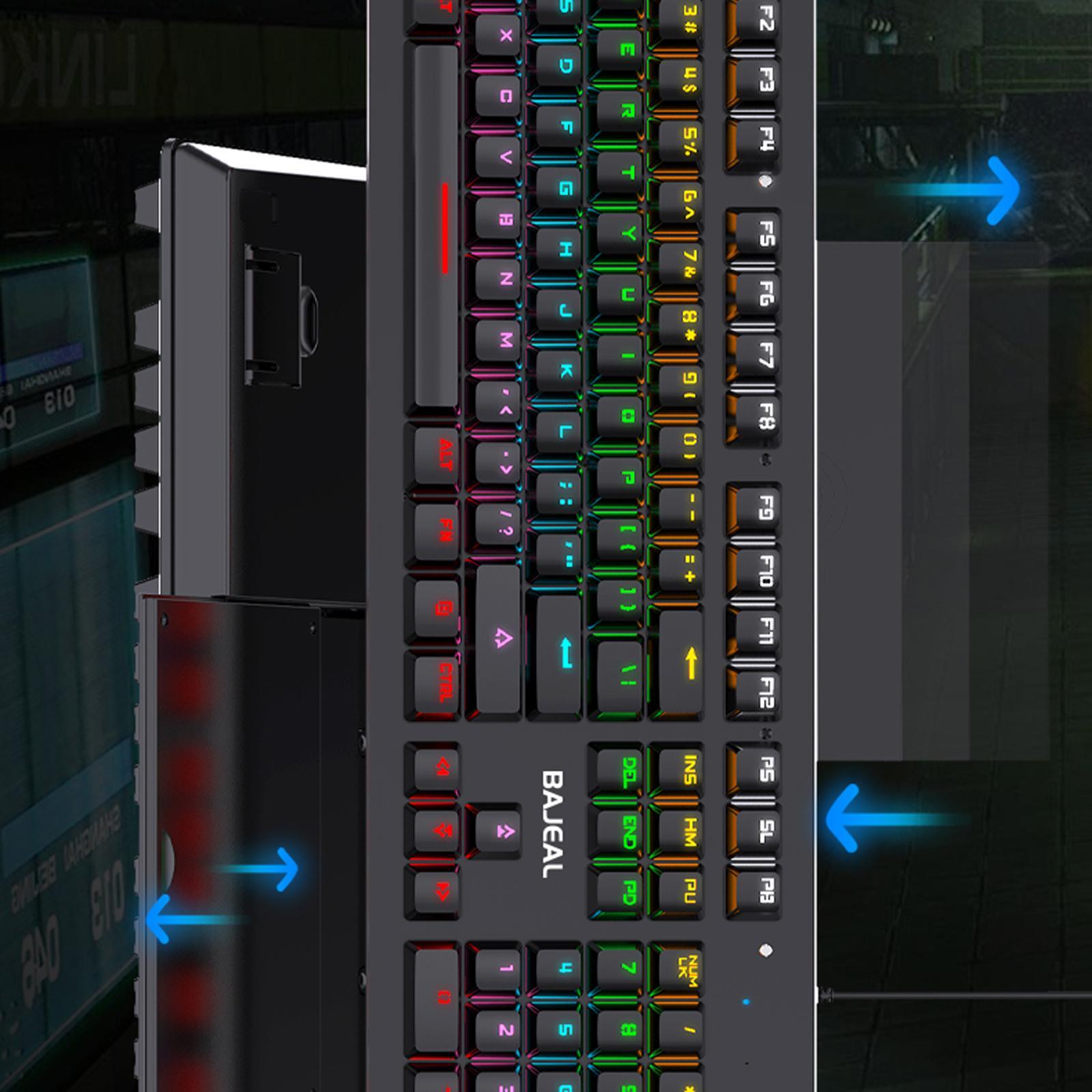 Wired Gaming Mechanical Keyboard  104 Key White