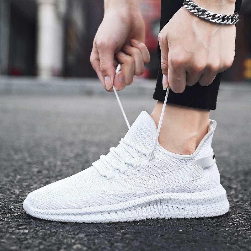 Thời trang dành cho nam giới Giày thể thao lưới Giày thường Giày nam có quai hậu Giày nhẹ lưu hóa Giày đi bộ Giày thể thao Zapatillas Hombre