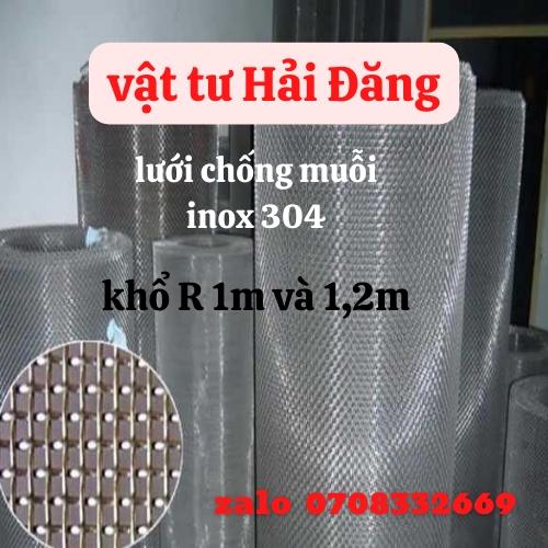 ( khổ cao 1m và 1,2m) lưới chống muỗi ( inox 304) tấm lưới chống muỗi,côn trùng bằng inox