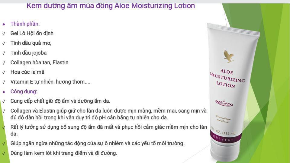 Kem Dưỡng Ẩm Lô Hội Aloe Moisturizing Lotion 063 Flp