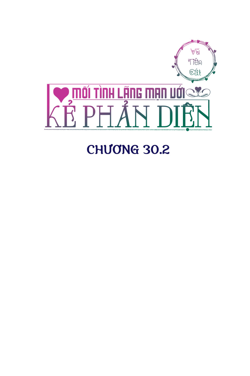mối tình lãng mạn với kẻ phản diện chapter 30.2 3