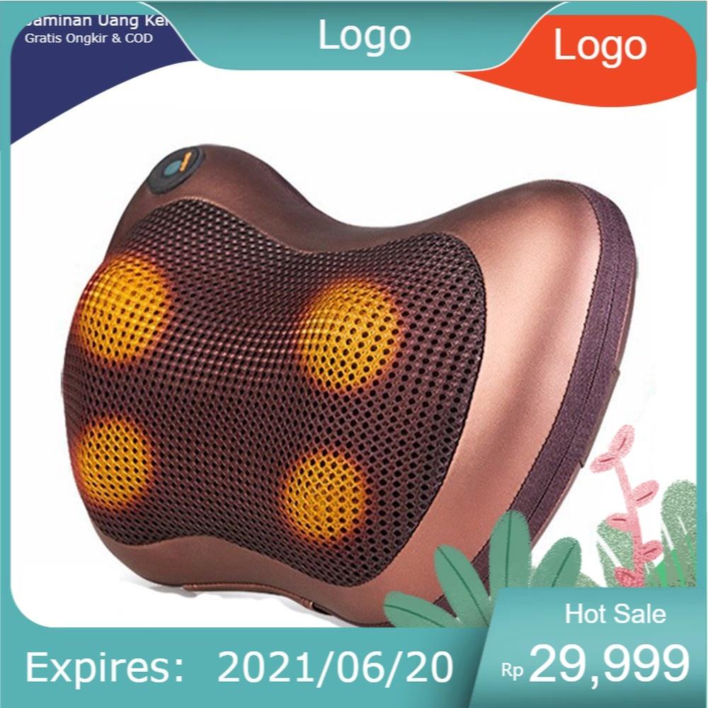 Gối massage hồng ngoại 8 bi mát xa cực kì dễ chịu - Gối massage cao cấp