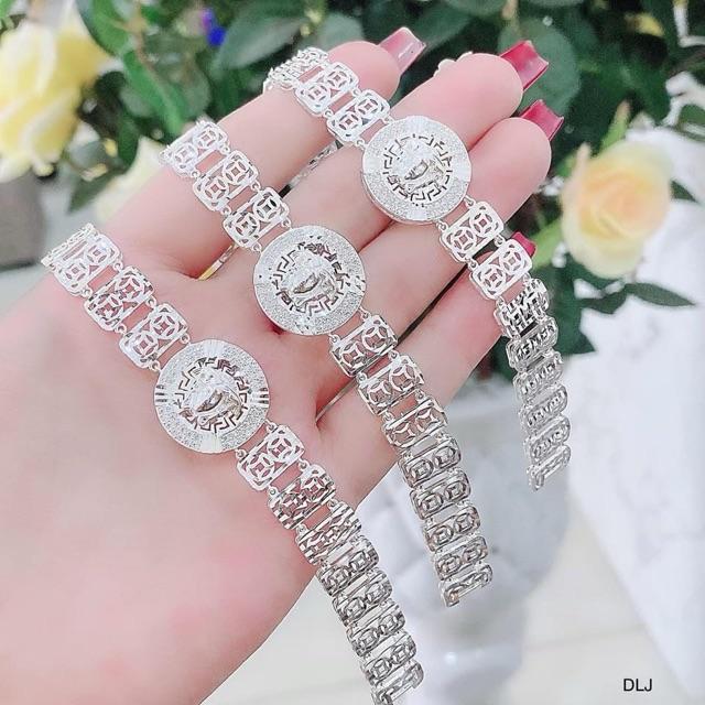 LẮC TAY BẠC NỮ BẠC ITALY CAO CẤP 925