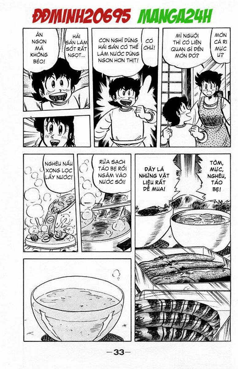 mister ajikko (siêu đầu bếp tí hon) chapter 46 10