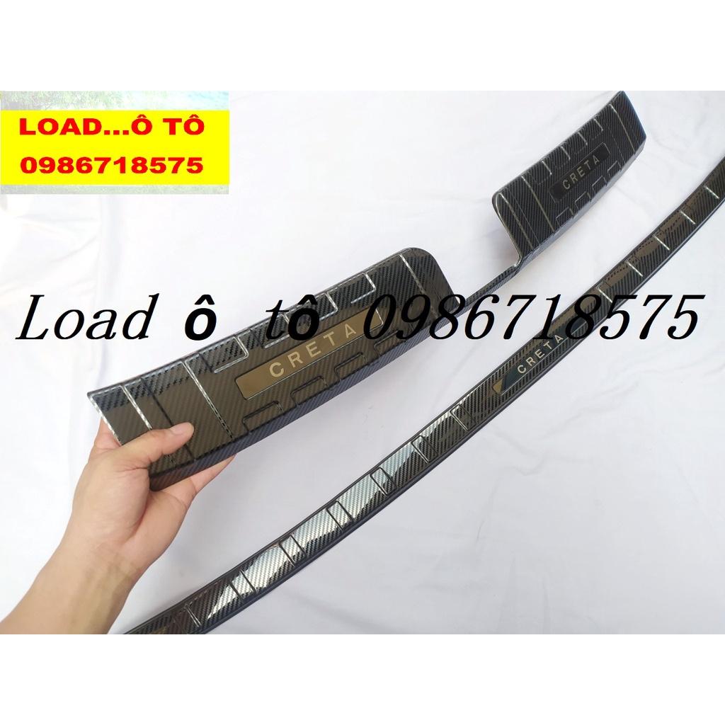 Chống Trầy Cốp Cả Bộ Xe Huyndai Creta 2022-23 Mẫu Vân Carbon Cao Cấp