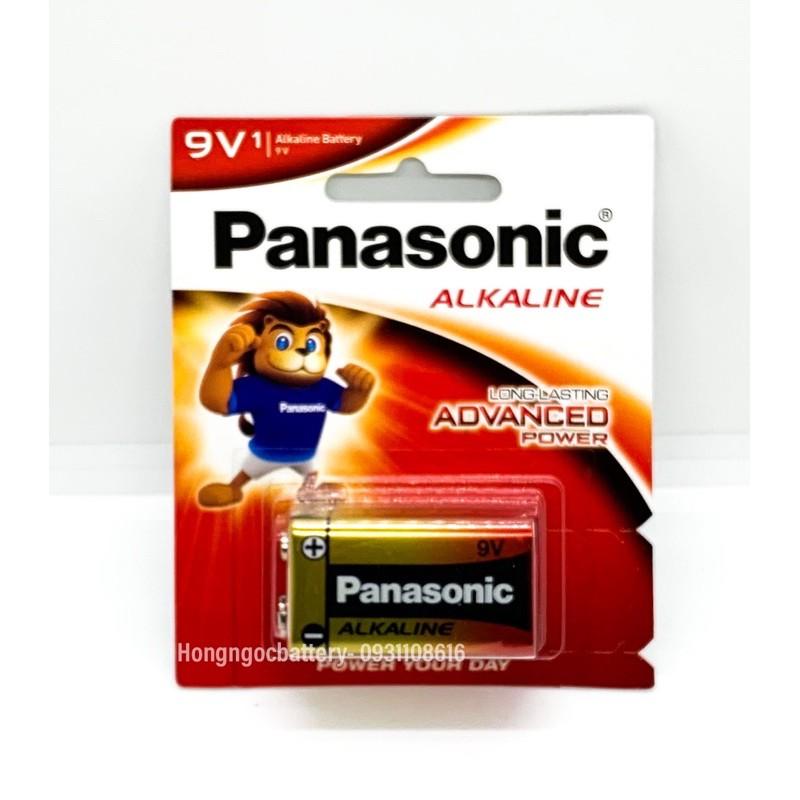 Pin 9V Panasonic Alkaline 6LR61T - Hàng Chính Hãng