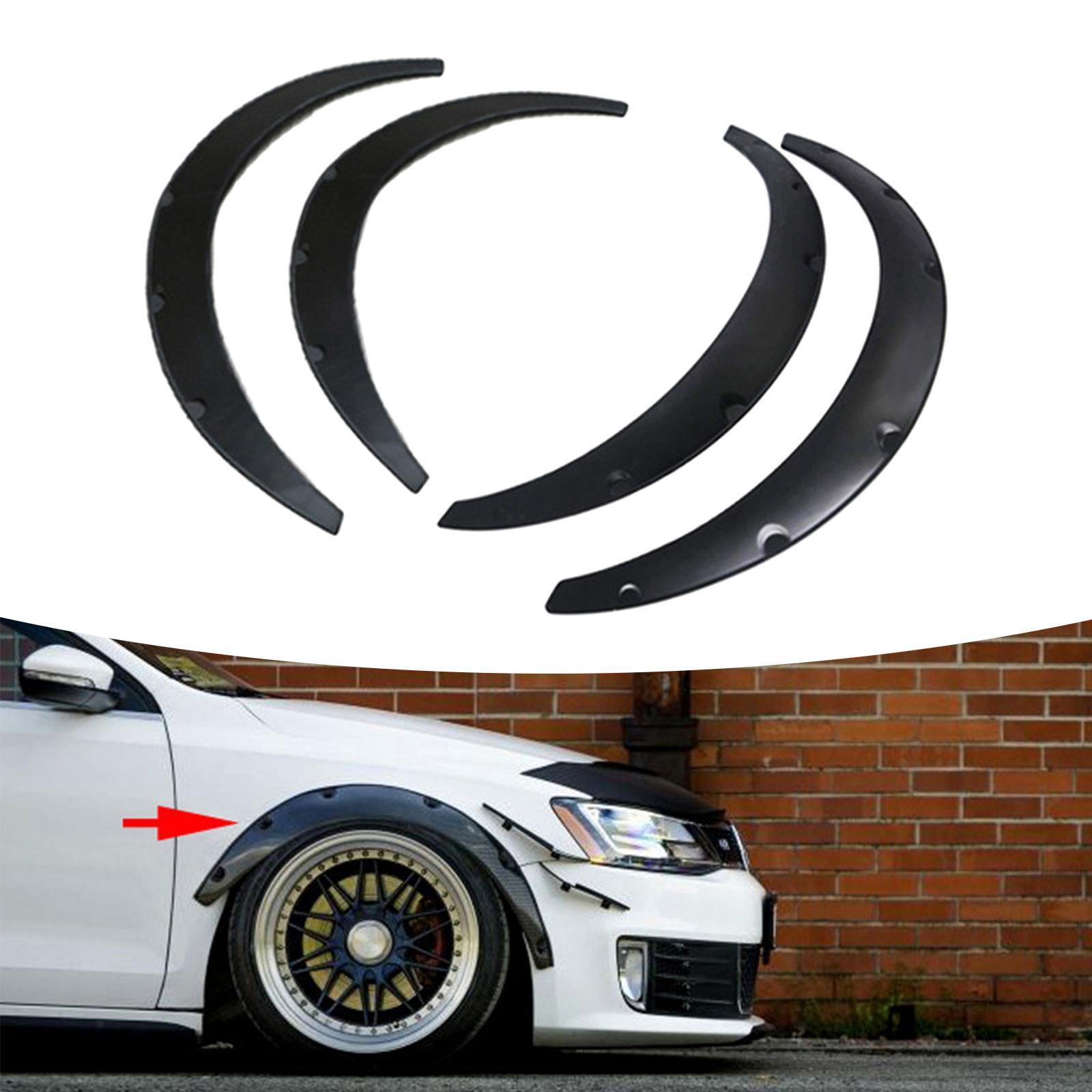 4 Pieces Car Wheel Arch Protector for Truck Car Durable