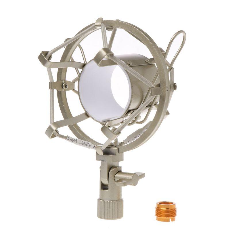 H8WA Metal Shockproof Studio Ghi Micro Micro SHOCK Mount Spider Mic CLIP cho máy tính phát sóng BM 700 800 BM-800