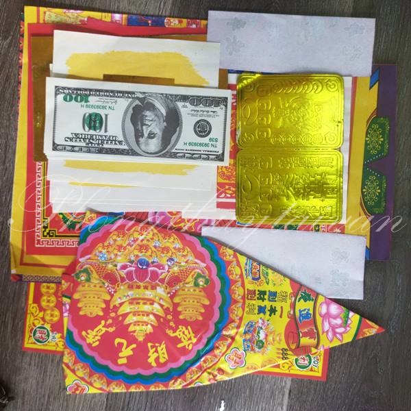 Giấy cúng ĐỘNG THỔ đầy đủ