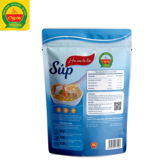 Súp Hải Sản Tóc Tiên Cây Thị 260g