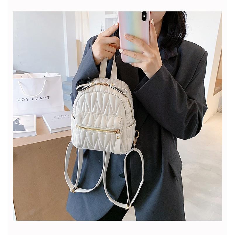 Balo Thời Trang Nữ Mini Đi Học, Đi Chơi, Du Lịch Phong Cách Dễ Thương BK78