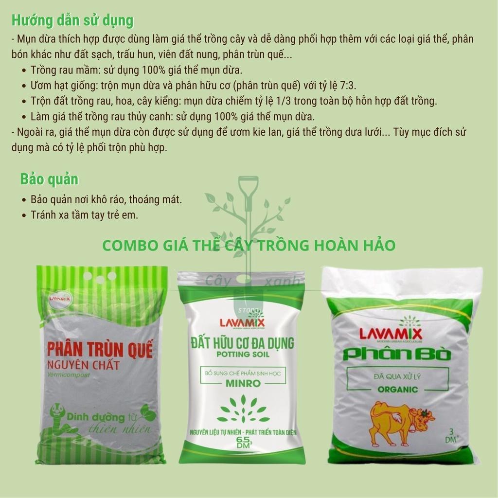 Mùn Dừa, Xơ Dừa Đã Qua Xử Lý 5DM3 Làm Giá Thể Trồng Cây - Sfarm