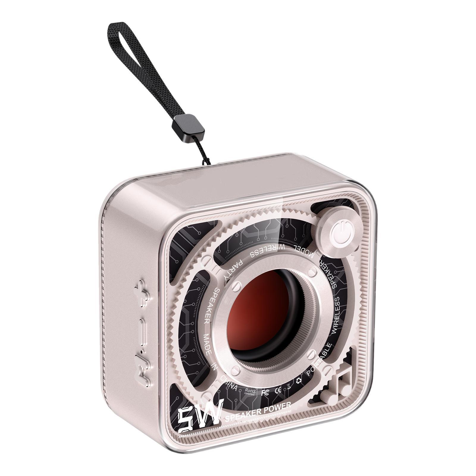 Portable Speaker Music Player Gifts TF Card Stereo ,5W ,10M Stable Connection, V5.0 Shower Speakers Mini Speaker for Desktop Home Outdoor Party