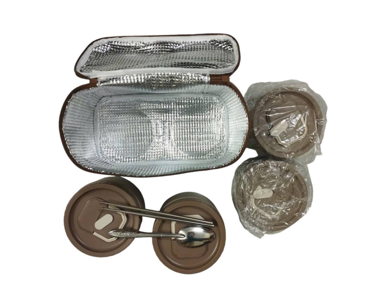Hộp Cơm Giữ Nhiệt 4 Ngăn 2080ml Phong Cách Nhật, Hộp Đựng Cơm Cao Cấp, Giữ Nhiệt 4-6 Tiếng - Hàng Chính Hãng
