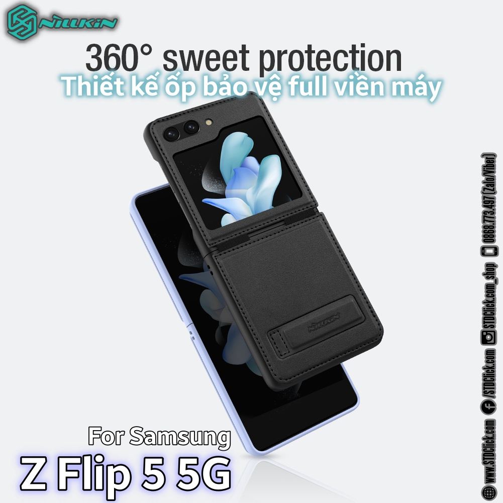 ỐP LƯNG DÀNH CHO ĐIỆN THOẠI SAMSUNG GALAXY Z FLIP 5 5G NILLKIN QIN