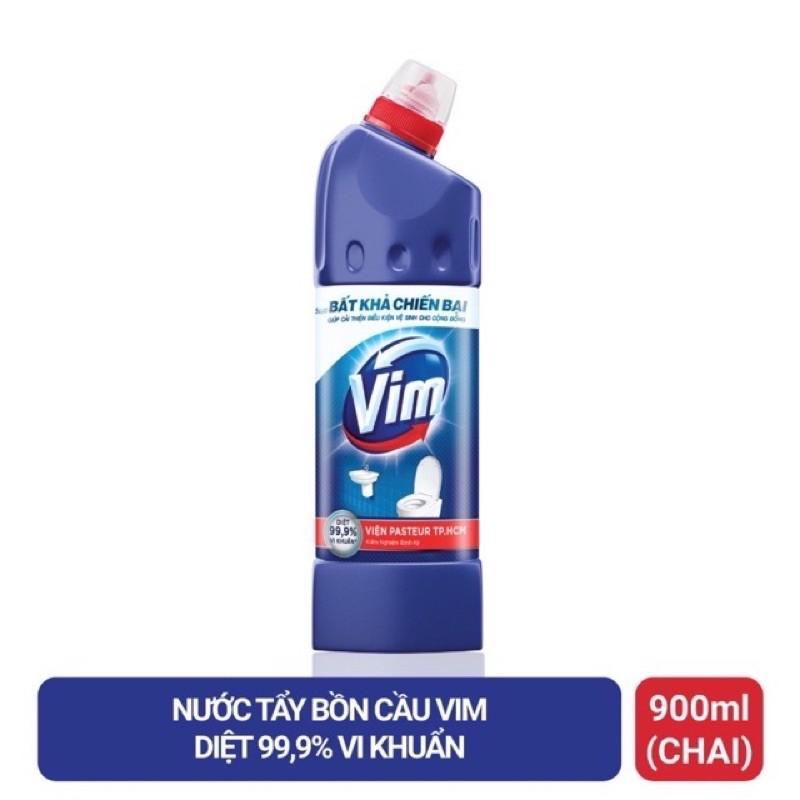 Nước Tẩy Bồn Cầu Vim Diệt Khuẩn (900ml) - Xanh Biển
