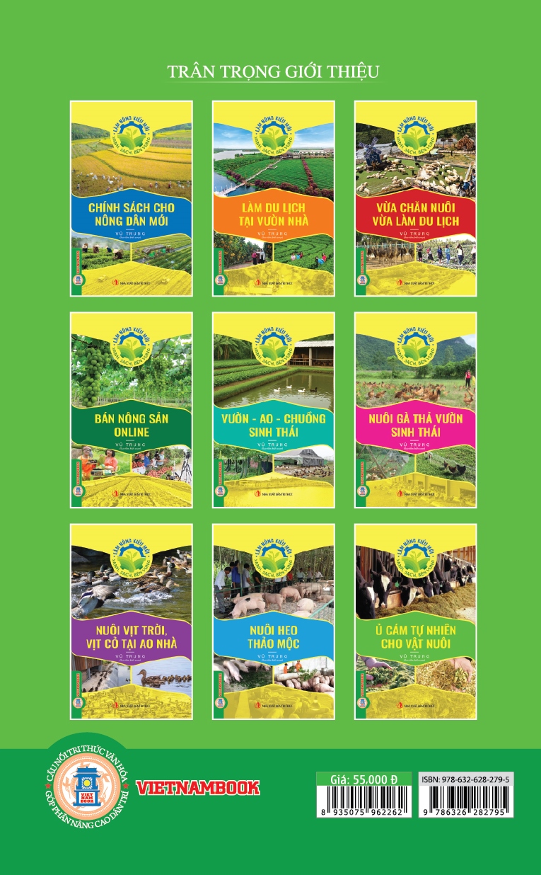 Ủ Cám Tự Nhiên Cho Vật Nuôi (Tủ sách Làm Nông Kiểu Mới - Xanh, Sạch, Bền Vững)