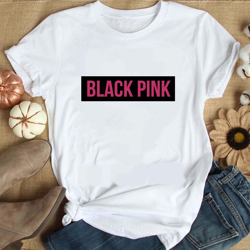 Áo phông in Logo BlackPink Áo thun kpop BlackPink nam và nữ