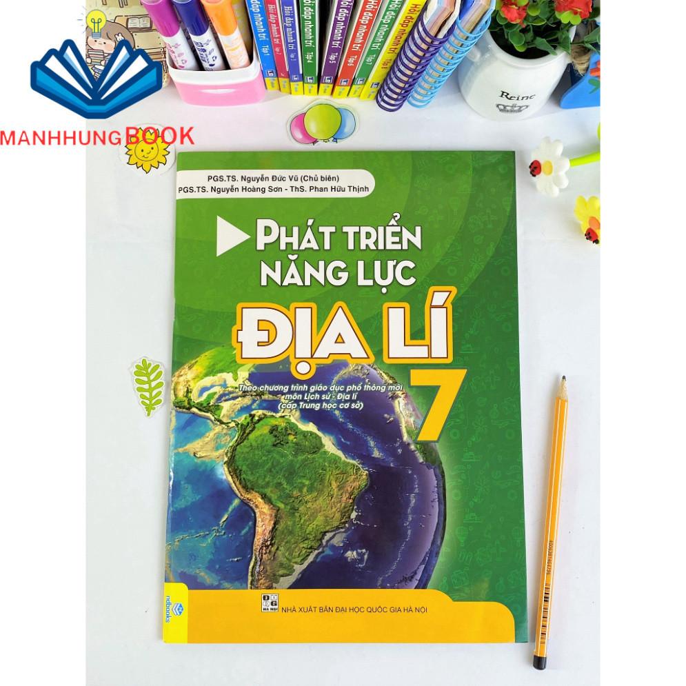 Sách - Phát Triển Năng Lực Địa Lí Lớp 7 (Theo Chương Trình GDPT Mới).