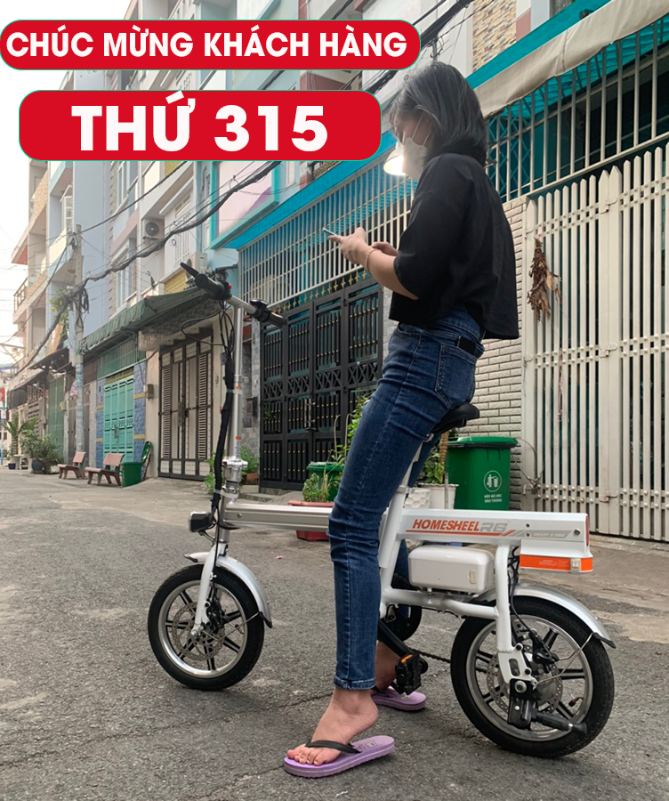 Xe điện thông minh gấp gọn Homesheel Airwheel R6 - màu đen