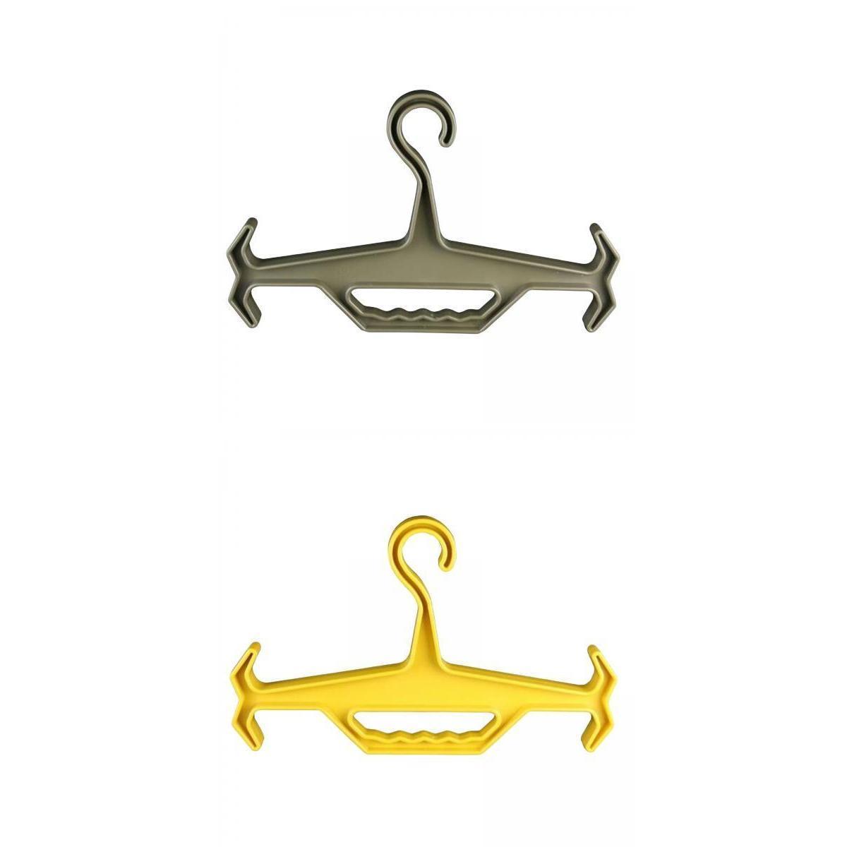 Pack Of 2 Heavy Duty Hangers Plastic Outdoor Vest Hanger Diving Suit Hanger