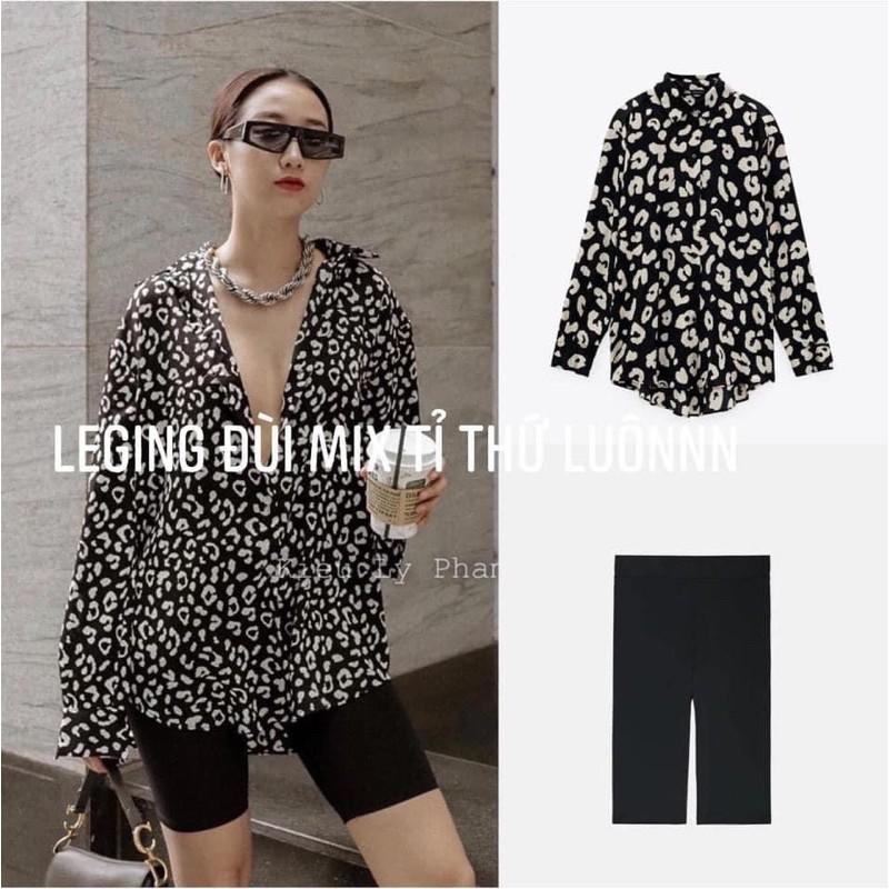 Quần Legging Ngố Siêu Co Giãn Cho Người Lớn - Nhà Cam