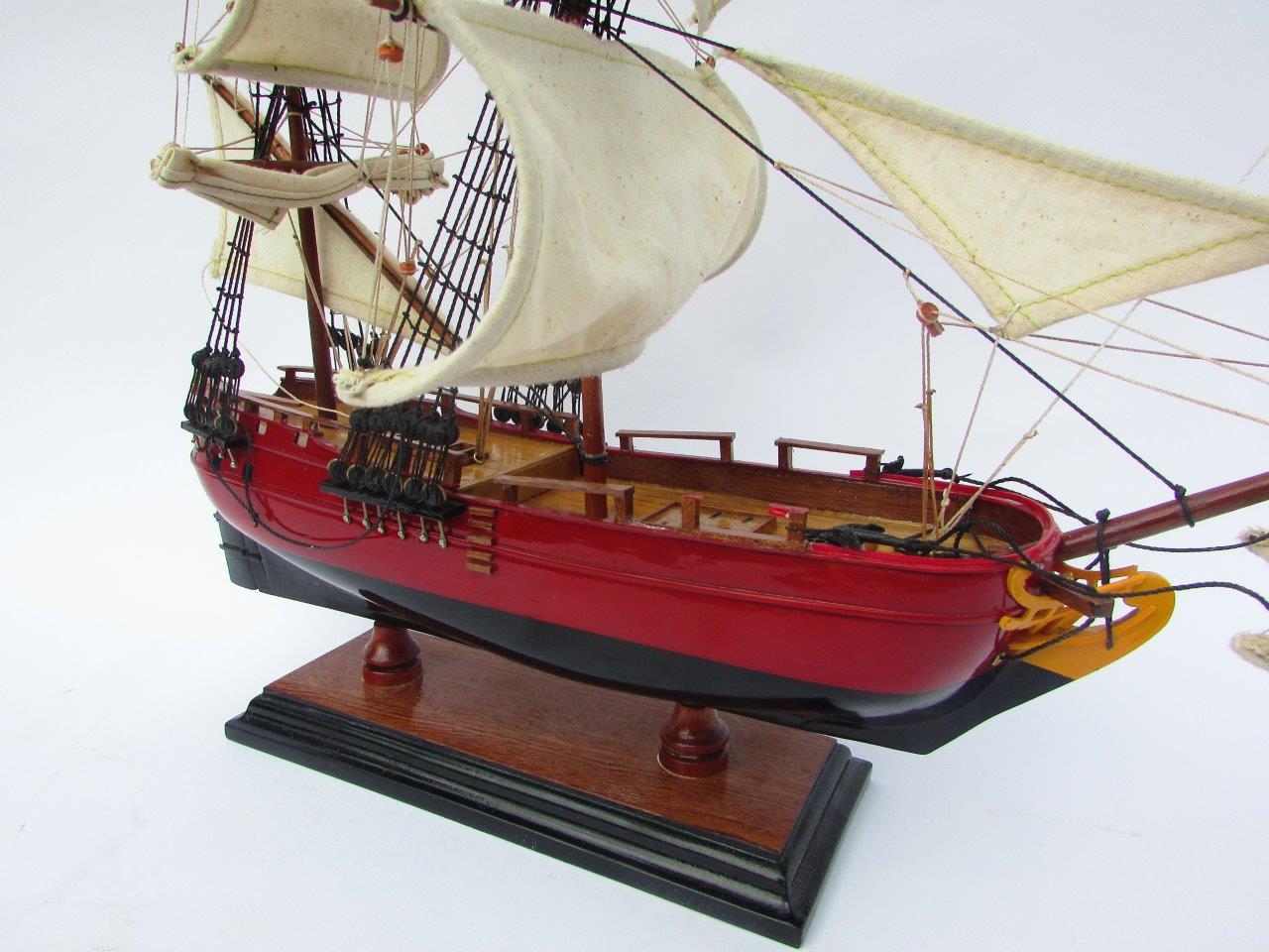 Mô Hình Thuyền Cổ Kích Thước Nhỏ Dạng Thuyền Cổ RED RACKHAM’S PIRATE SHIP Chất Lượng Cao Giá Sỉ Tận Xưởng