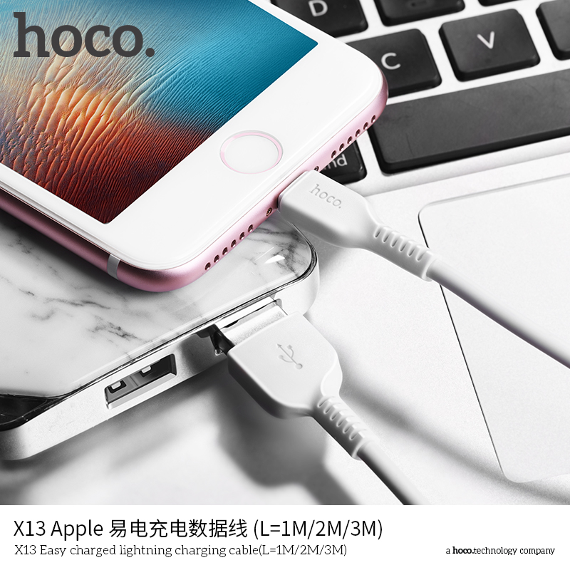 Cáp Lightning 1m Hoco X13 (Hàng chính hãng)