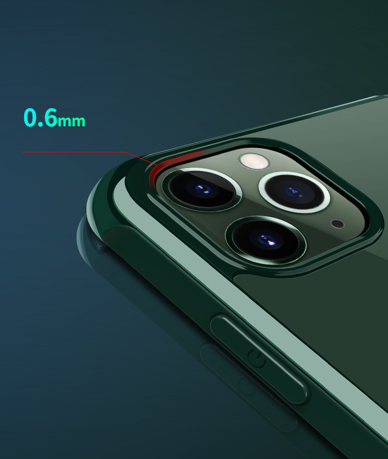Ốp Hybrid TPU + Acrylic Mate Leeu Design dành cho iPhone 11 Pro Max _ Hàng Nhập Khẩu