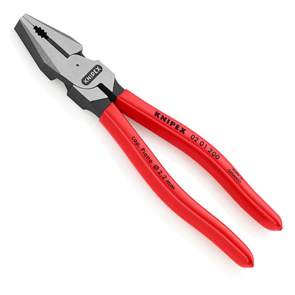 Kìm Knipex Đa Năng Lưỡi Cắt 63 HRC chiều dài 200mm - 02 01 200