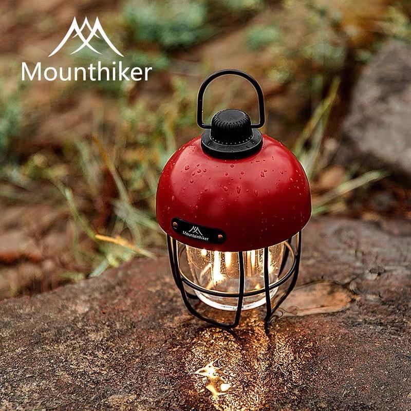 Đèn LED treo lều Cắm Trại Mountainhike 2 màu đỏ - đen