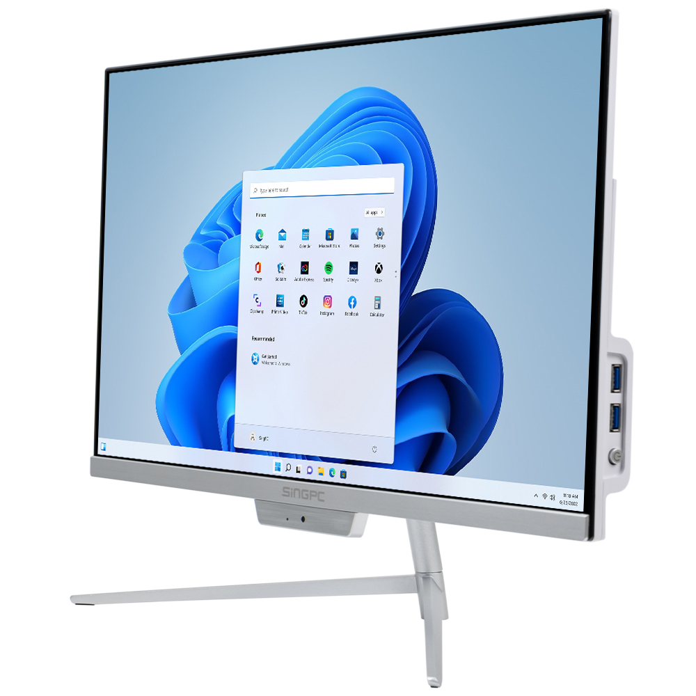 Máy tính All in one SingPC M22Vi382-W - Hàng chính hãng