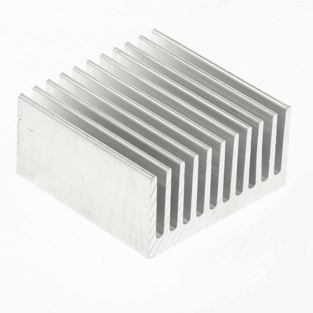 10x Aluminum Heatsink Amplifier Heat Sink Conductivity Cooler Fin 40x40x20mm
