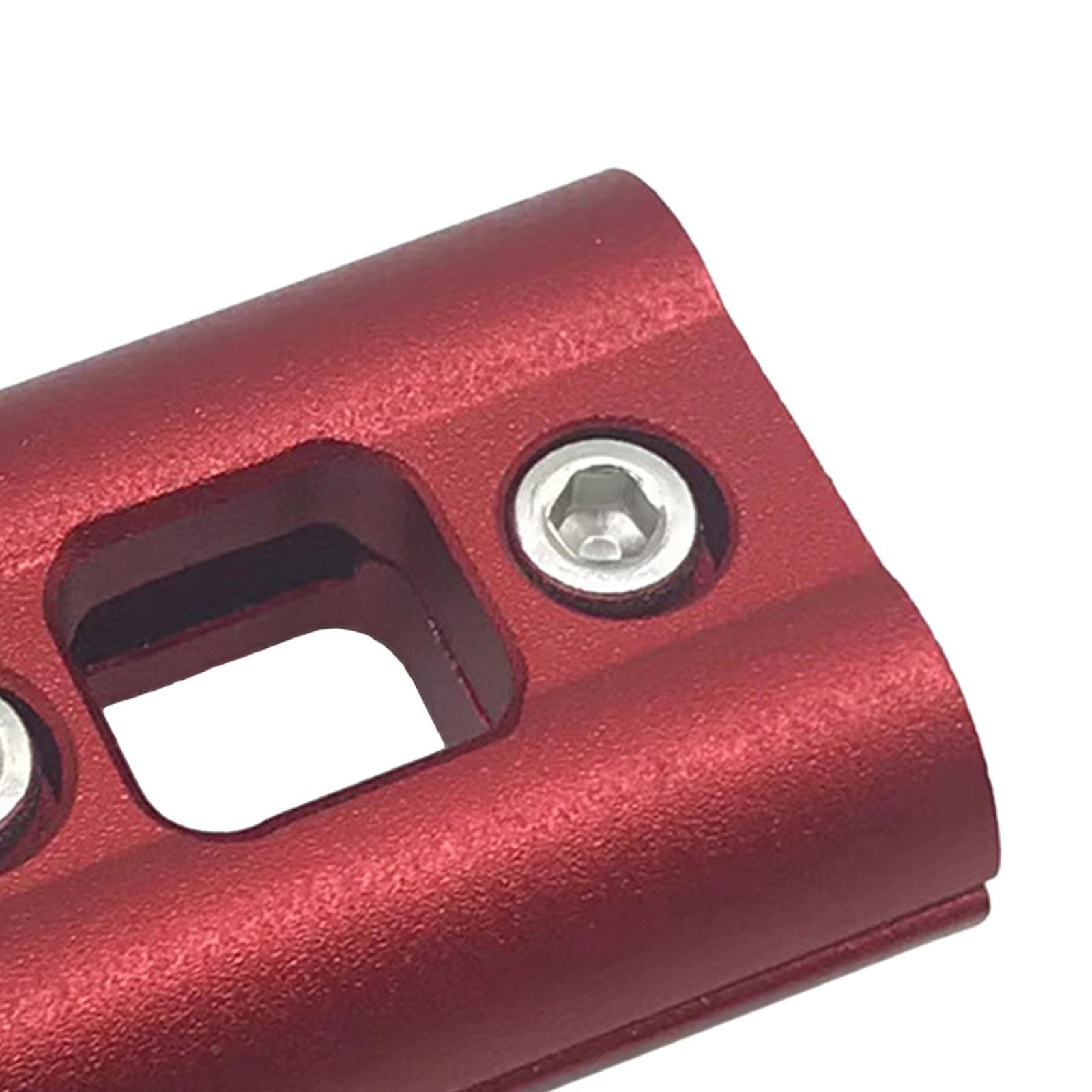 Universal Hose Separator Clamp Fuel Hose Divider Red