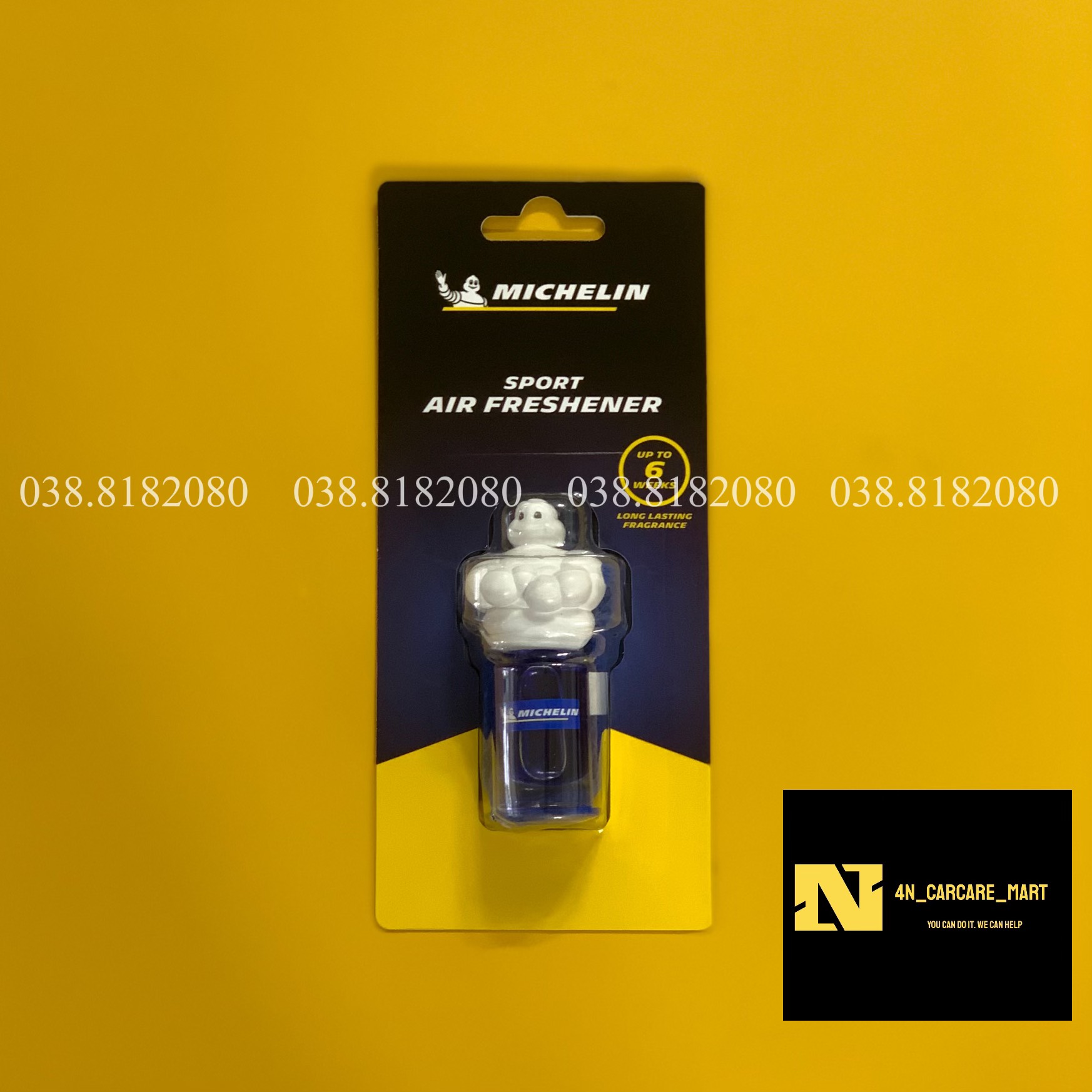 Nước hoa ô tô Michelin dạng treo W318XX -mùi hương 31821 Sport