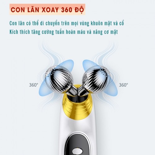 Máy Nâng Cơ 2 Chức Năng Face Và Body Nikio NK-125 - Massage EMS Săn Chắc Da Toàn Thân Và Tạo Cằm Vline