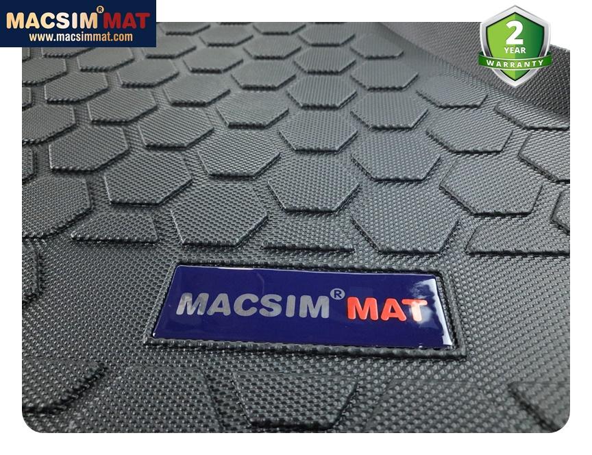 Thảm lót cốp Honda Civic 2012-2016 nhãn hiệu Macsim chất liệu TPV cao cấp màu đen