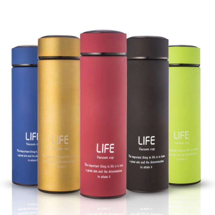 Combo 2 Bình giữ nhiệt Flask Vacuum LIFE inox 500ml NEW 2019
