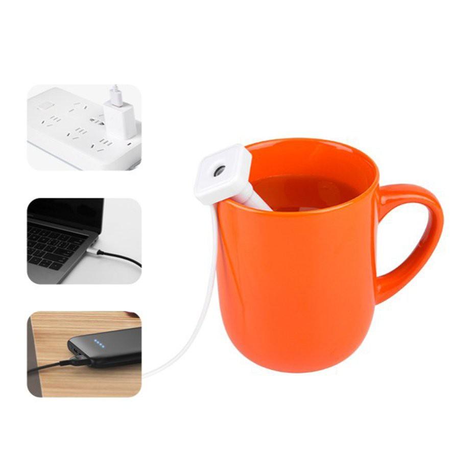 Máy Phun Sương Tạo Ẩm Mini Hình Chữ T Sạc Usb Tiện Dụng Cho Xe Hơi / Nhà Ở