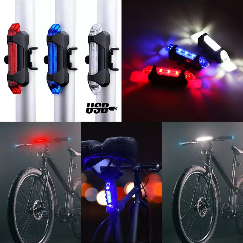 Đèn đuôi xe đạp cảnh báo ban đêm sạc USB đạp xe không thấm nước - đèn chiếu hậu xe đạp, đèn cảnh báo nhấp nháy, Đèn hậu xe đạp thể thao loại mới cao cấp,đèn xe đạp hậu led gắn sau xe cảnh báo an toàn có thể sạc lại - Hàng Chính hãng dododios