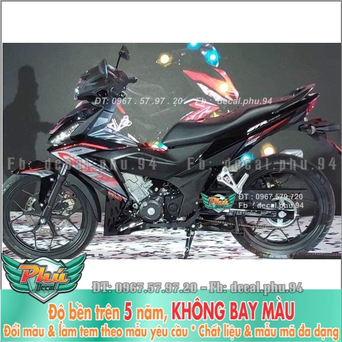Tem rời Zin Winner V1 Đỏ đen GTR  -1