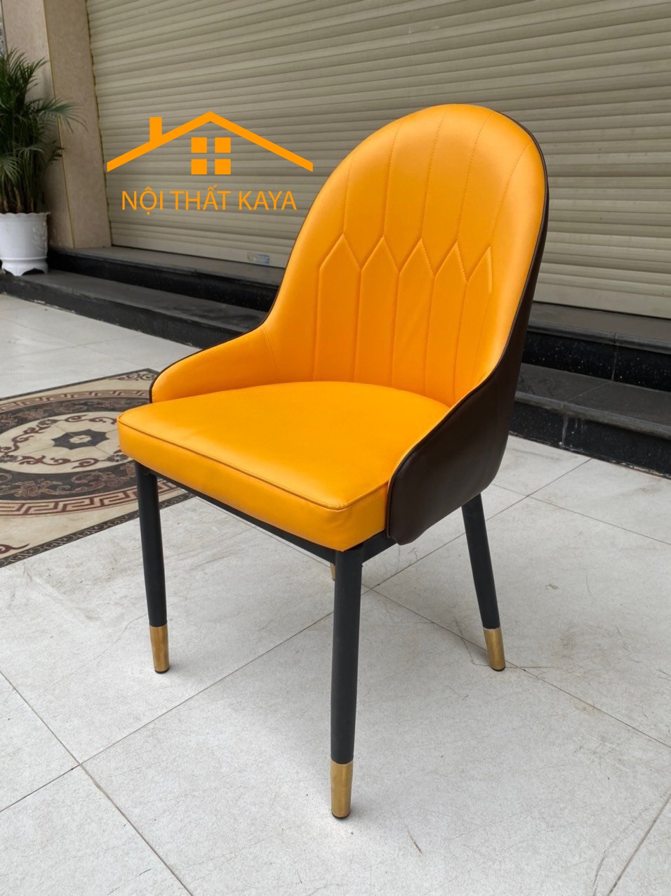 Bộ Bàn Mặt Đá Ceramic Chân Neva 6 Ghế Nhập Khẩu 160cm x 90cm x 75cm KY-GH18