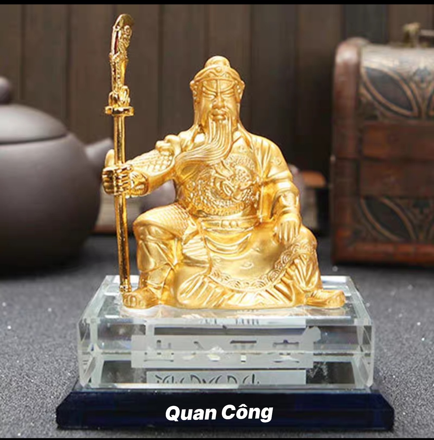 tượng quan công trấn ải đế kiếng