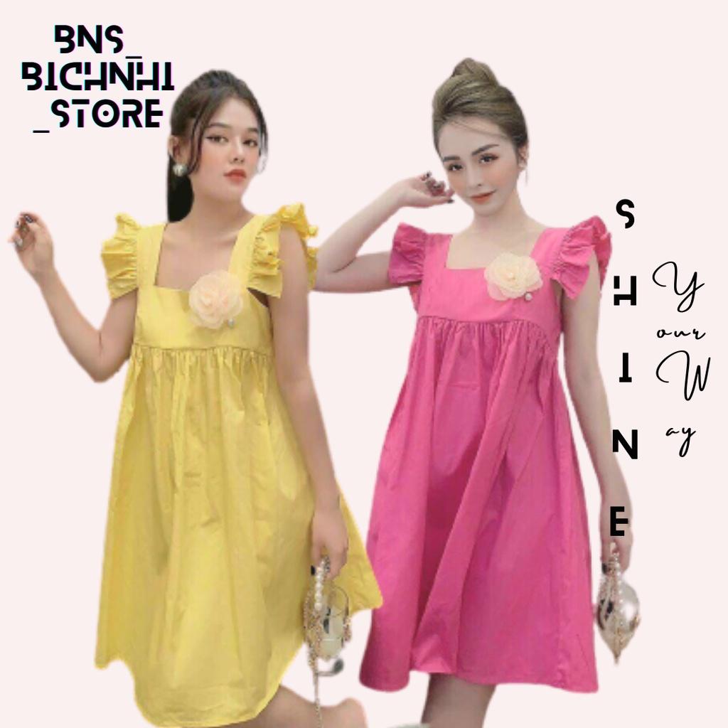 ĐẦM BABYDOLL TAY CÁNH TIÊN D4019 - BNS