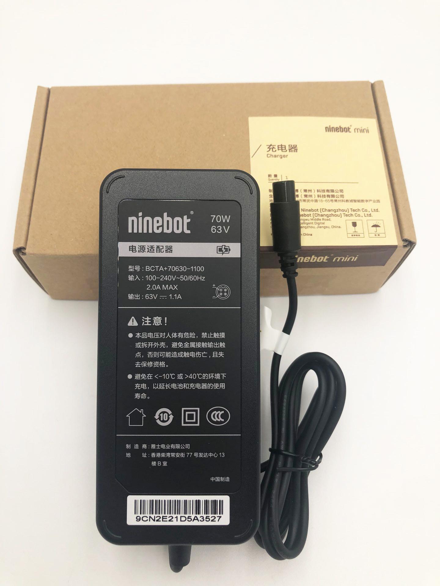 Bộ sạc gốc cho nguồn cung cấp pin bộ điều hợp năng lượng Mini Mini của NineBot
