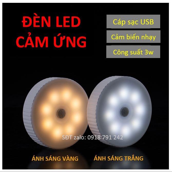 Đèn led cảm ứng, đèn ngủ, đèn led thông minh đa tiện ích chiếu sáng