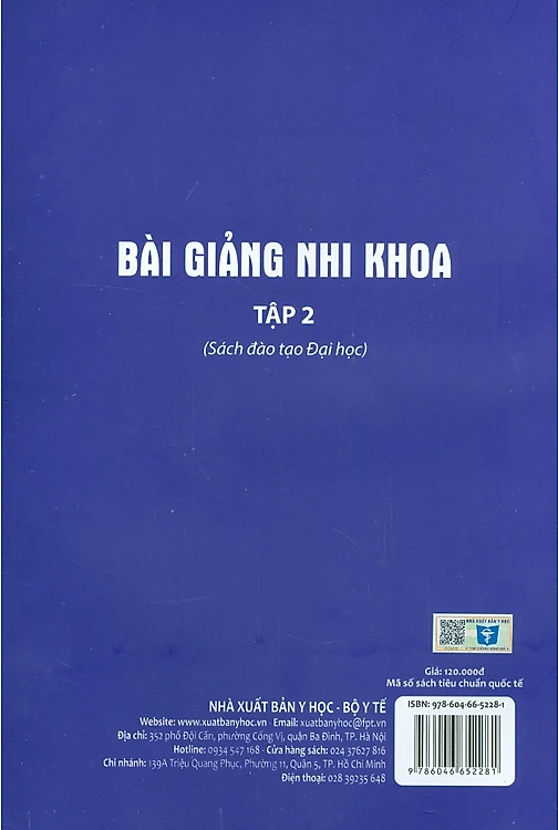 BENITO - Bài giảng nhi khoa Tập 2