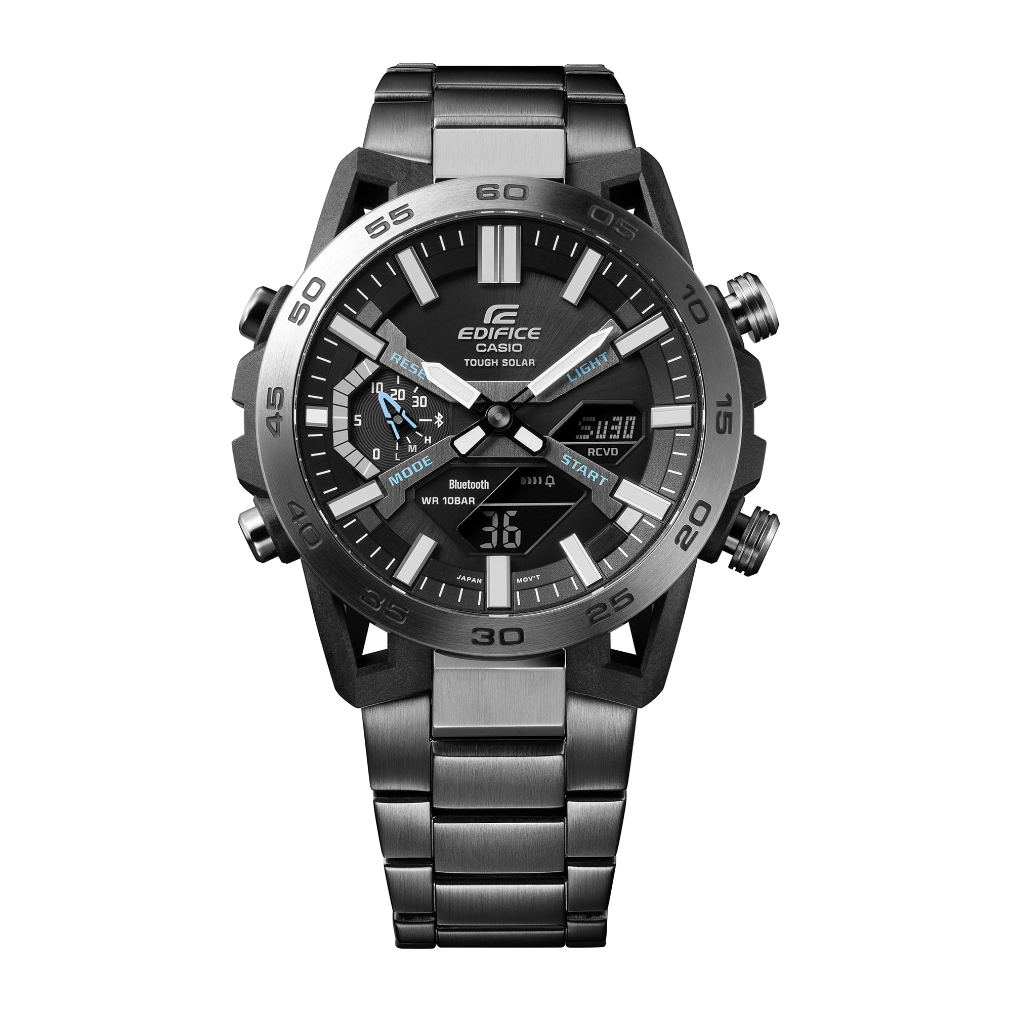 Đồng Hồ Casio Edifice Nam Dây Kim Loại ECB-2000DC-1ADF