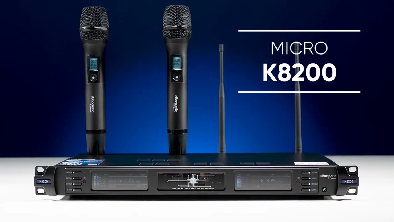 Micro đèn DBacoustic K8200 - Hàng Chính Hãng